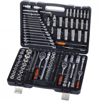 Инструменты  набор инструментов AV Steel 215 предметов, профессиональный AV STEEL  AV011215