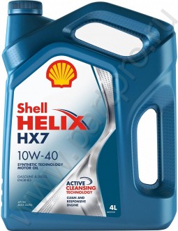 Масло моторное Shell Helix HX7 10W40 SN/CF A3/B4 (4л.) п/синт. (бенз., диз.)